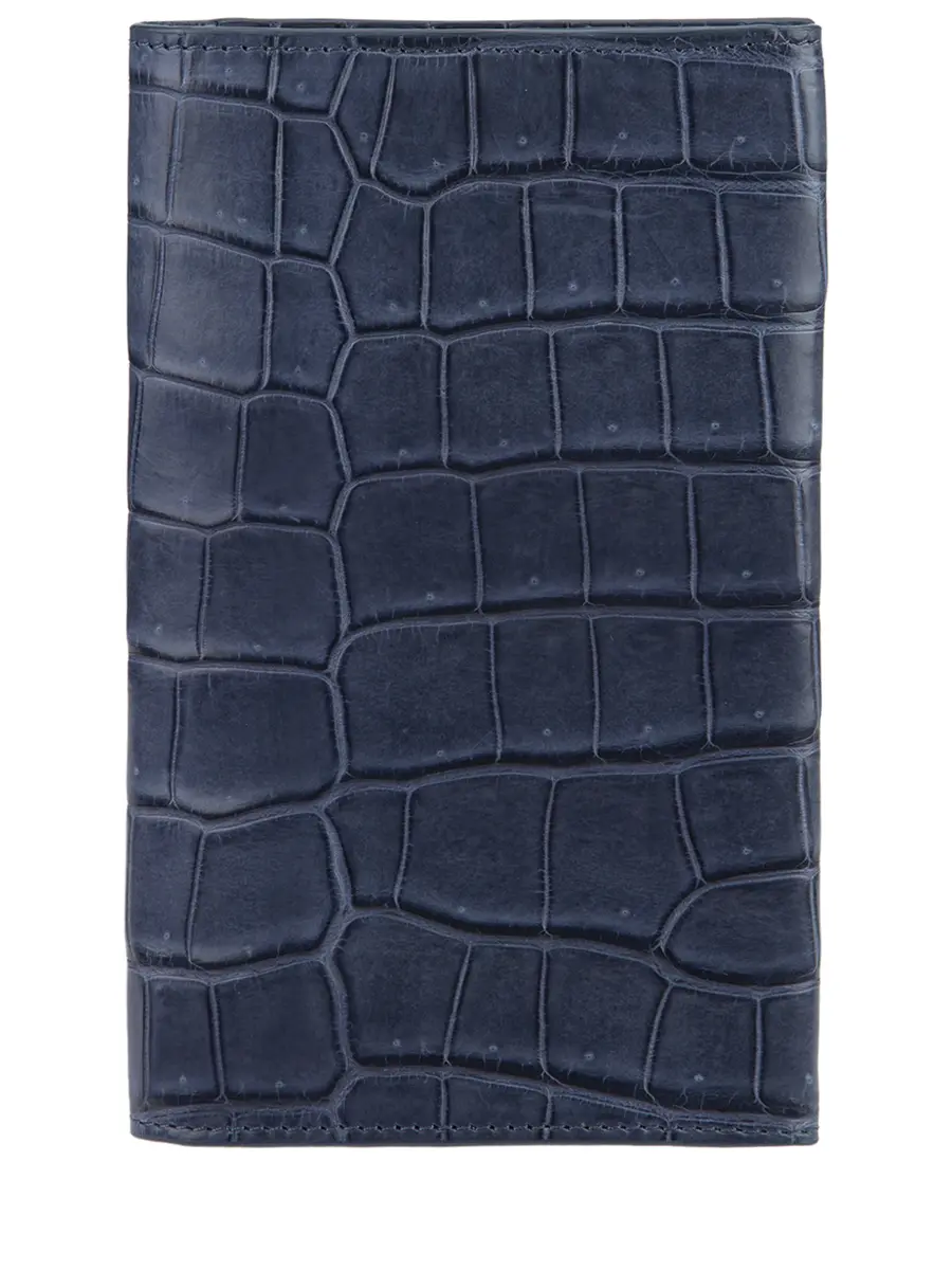 Кошелек из кожи крокодила