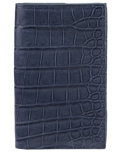 Кошелек из кожи крокодила BARDINI