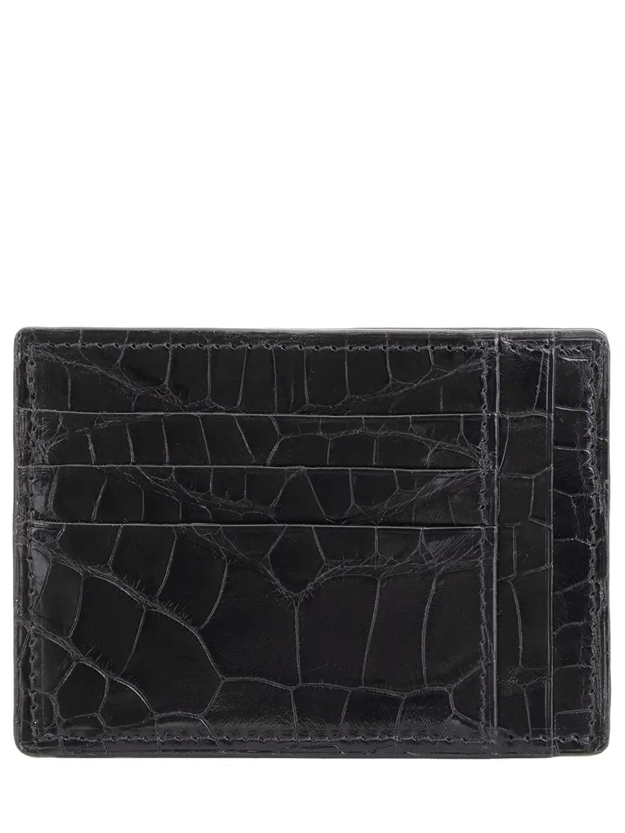 Кардхолдер из кожи крокодила