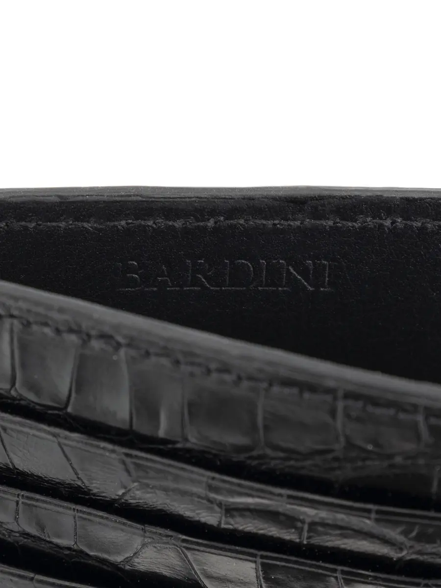 Кардхолдер из кожи крокодила