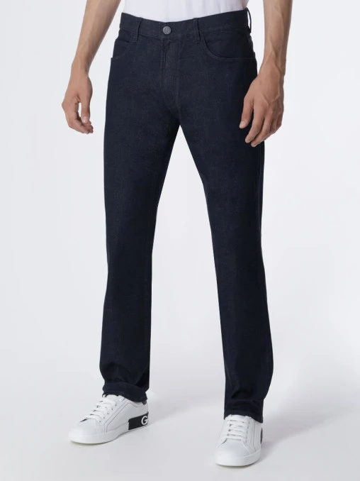 Джинсы Regular Fit из лиоцелла GIORGIO ARMANI