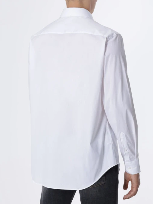 Рубашка Regular Fit хлопковая GIORGIO ARMANI