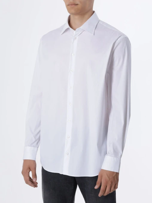 Рубашка Regular Fit хлопковая GIORGIO ARMANI