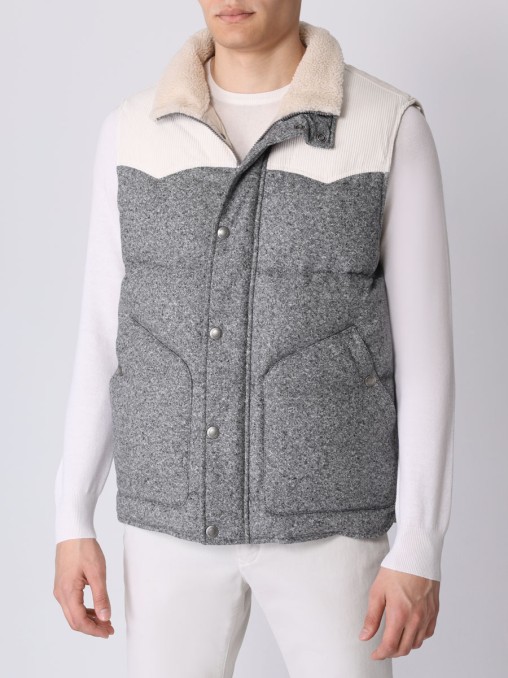Жилет шерстяной BRUNELLO CUCINELLI