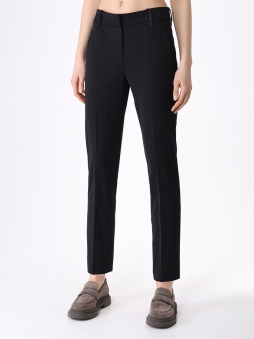 Брюки шерстяные BRUNELLO CUCINELLI