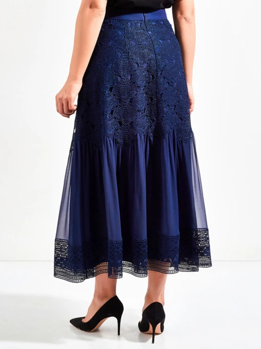 Юбка однотонная ALBERTA FERRETTI