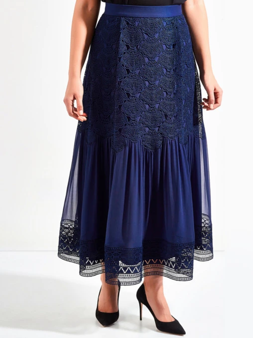 Юбка однотонная ALBERTA FERRETTI