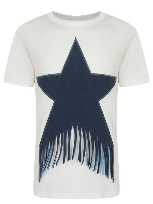 Футболка хлопковая STELLA MCCARTNEY