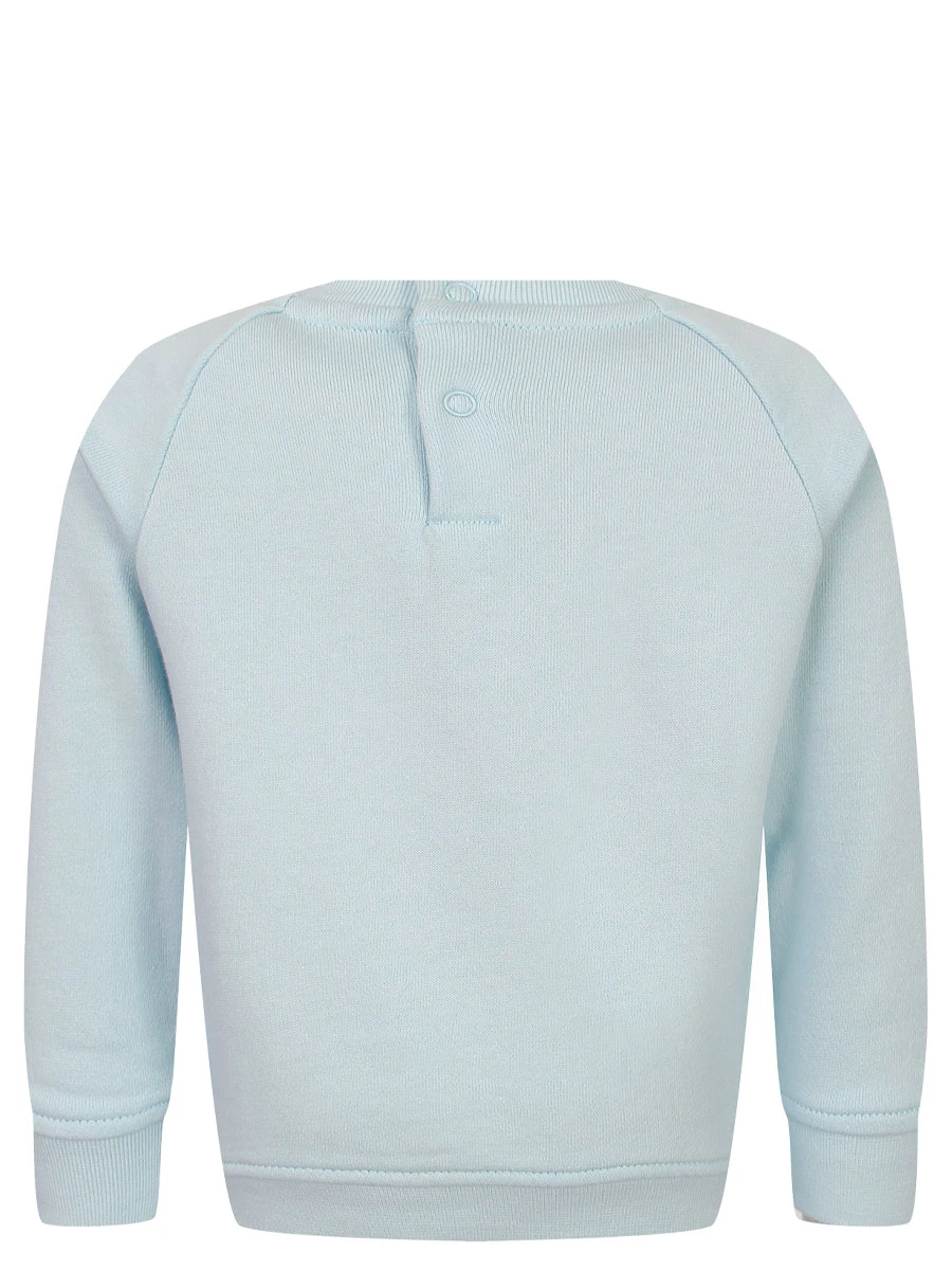 Свитшот хлопковый с принтом