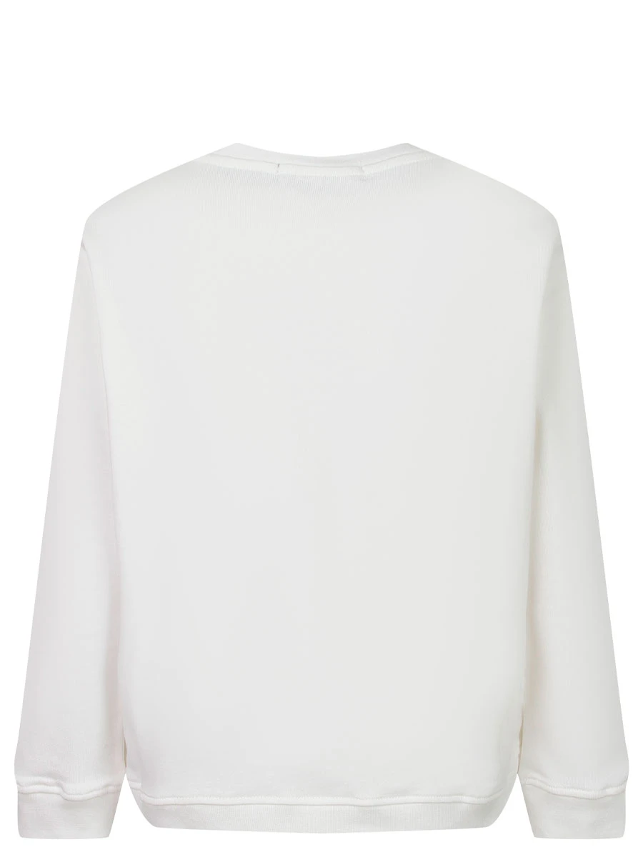 Свитшот хлопковый с принтом