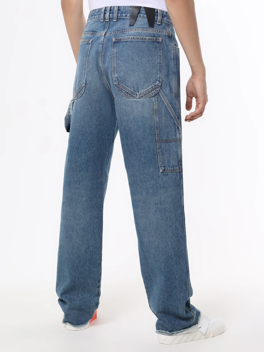 Джинсы Relaxed Fit хлопковые