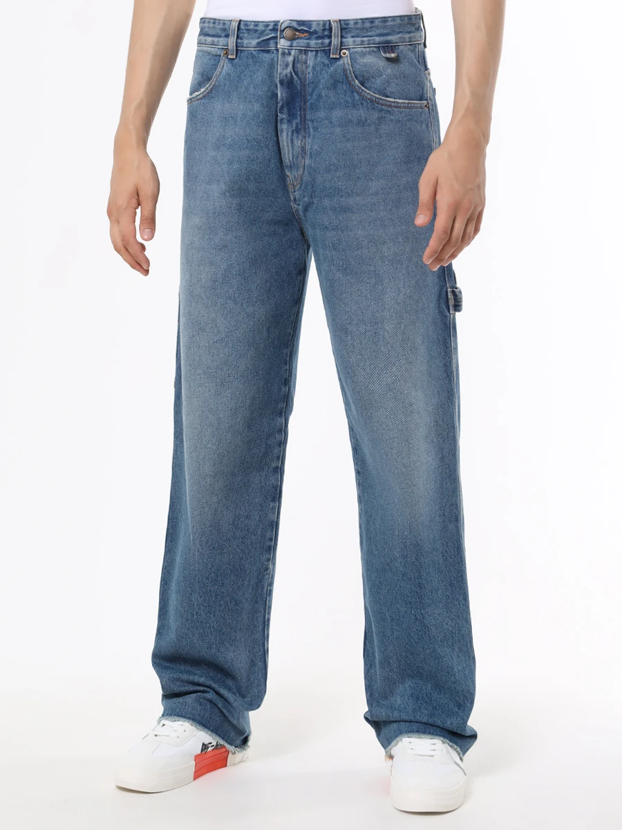 Джинсы Relaxed Fit хлопковые