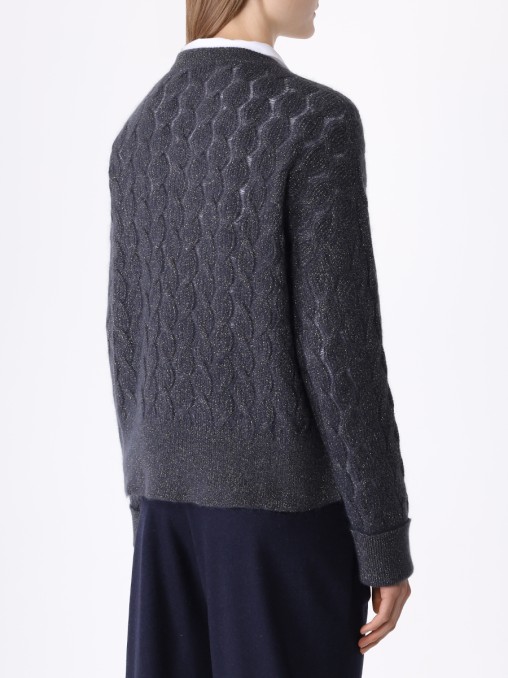 Джемпер с люрексом BRUNELLO CUCINELLI