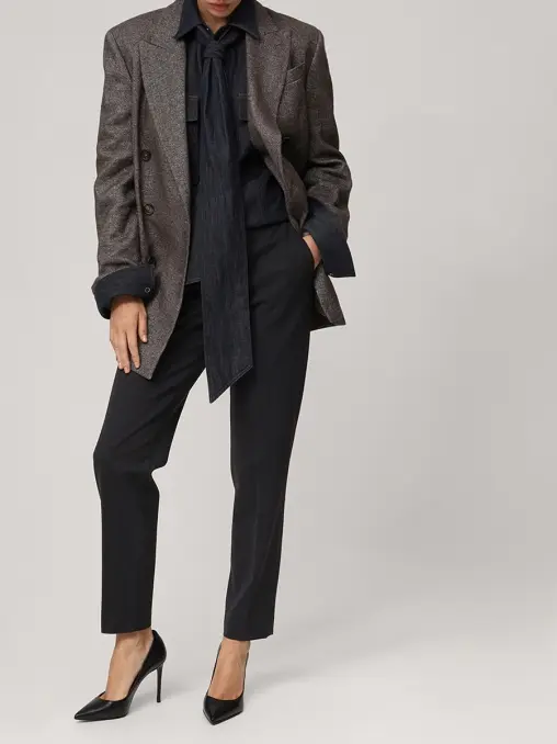 Брюки шерстяные BRUNELLO CUCINELLI