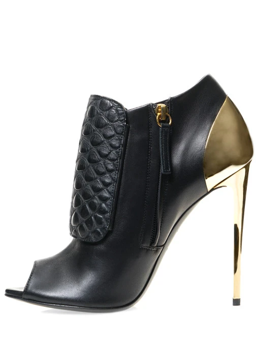 Ботинки кожаные GIUSEPPE ZANOTTI