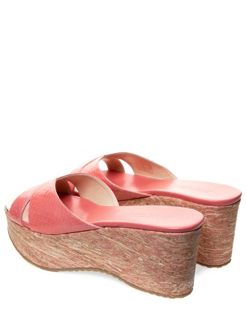 Мюли кожаные JIMMY CHOO