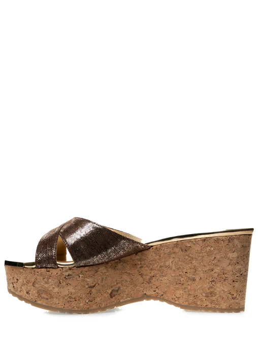 Мюли кожаные JIMMY CHOO