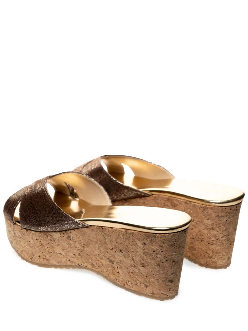 Мюли кожаные JIMMY CHOO