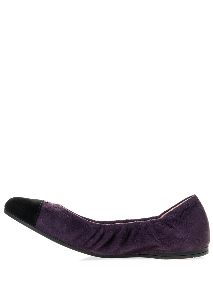 Балетки замшевые