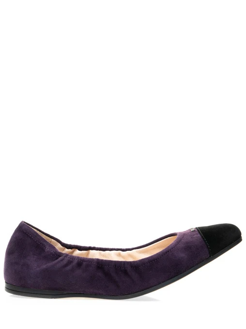 Балетки замшевые PRADA