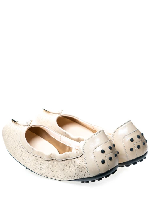Балетки кожаные TOD`S
