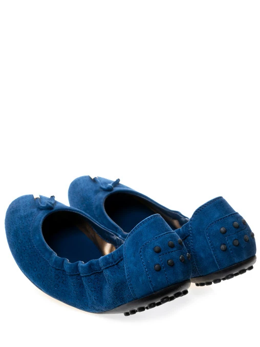 Балетки замшевые TOD`S