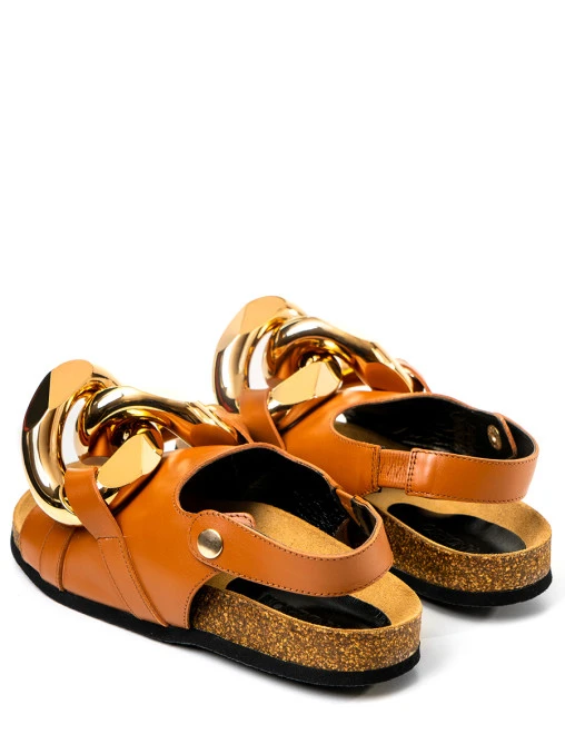 Сандалии кожаные JW ANDERSON