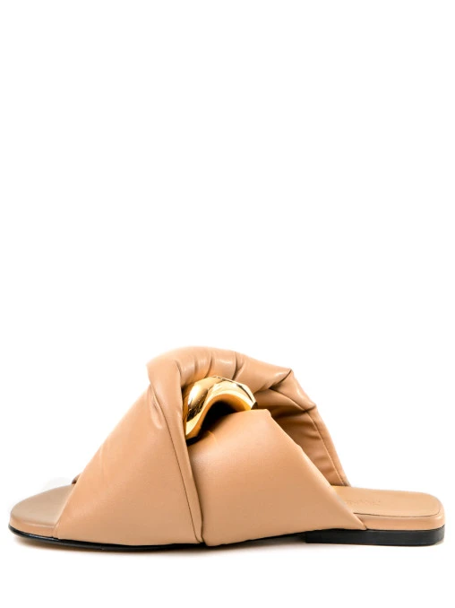 Шлепанцы кожаные JW ANDERSON