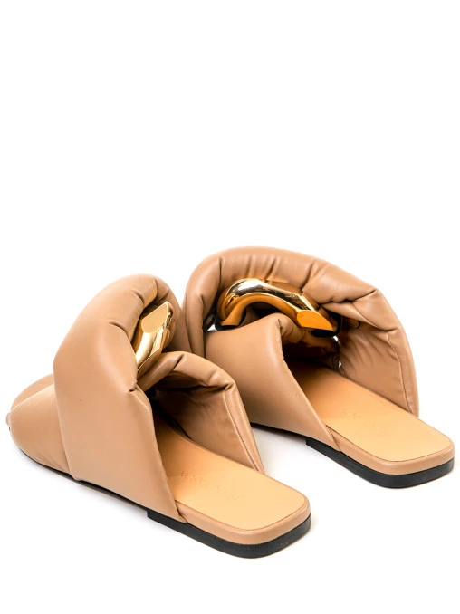Шлепанцы кожаные JW ANDERSON