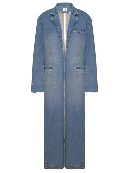 Пальто джинсовое "По курсу Евро" 495