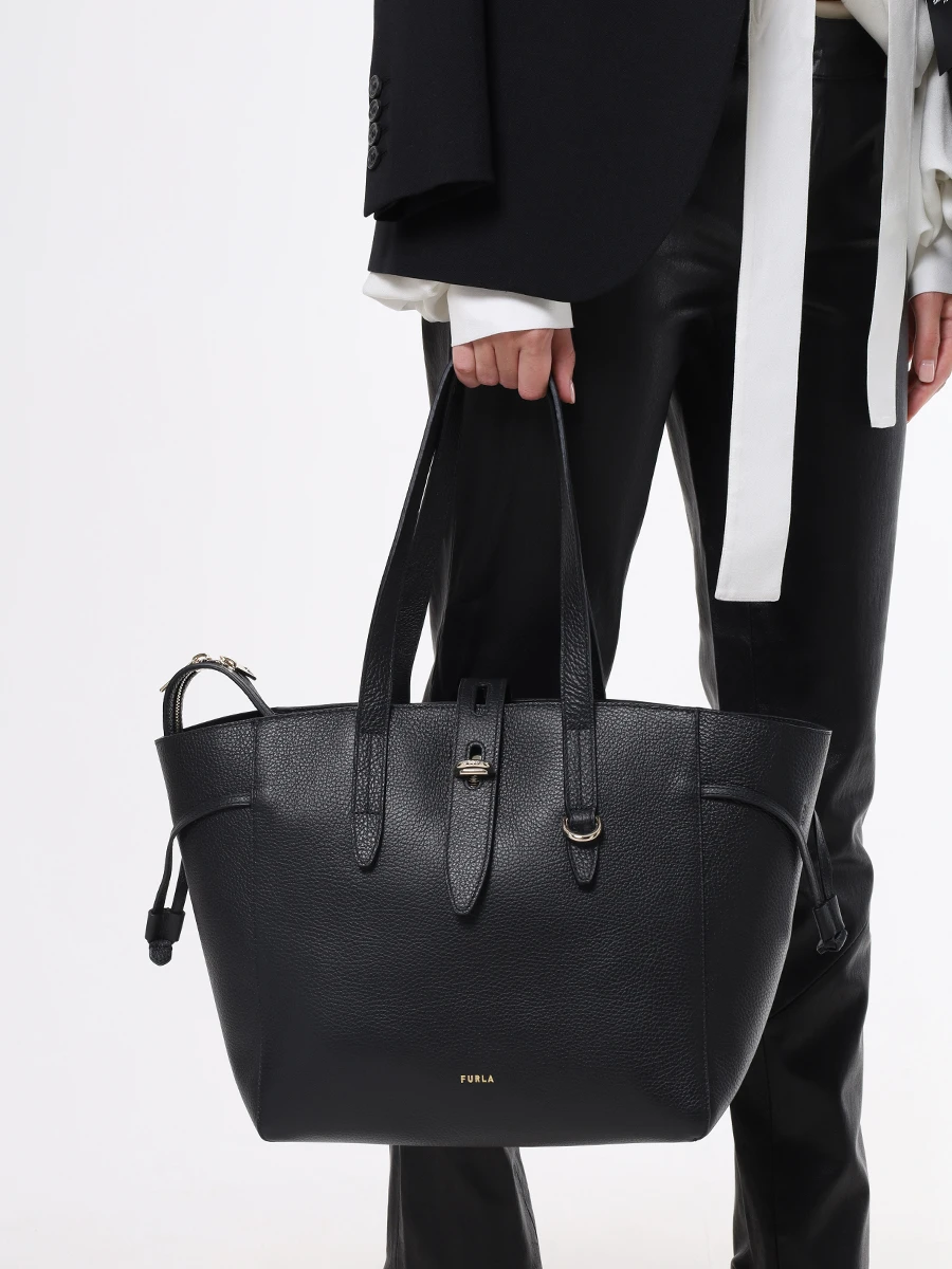 Сумка-тоут кожаная Furla Net