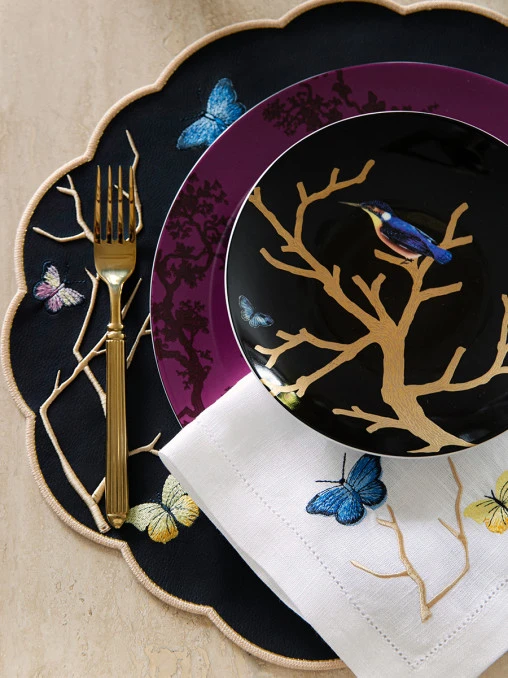 Салфетка льняная Des Oiseaux PRIVATE DECOR COLLECTION