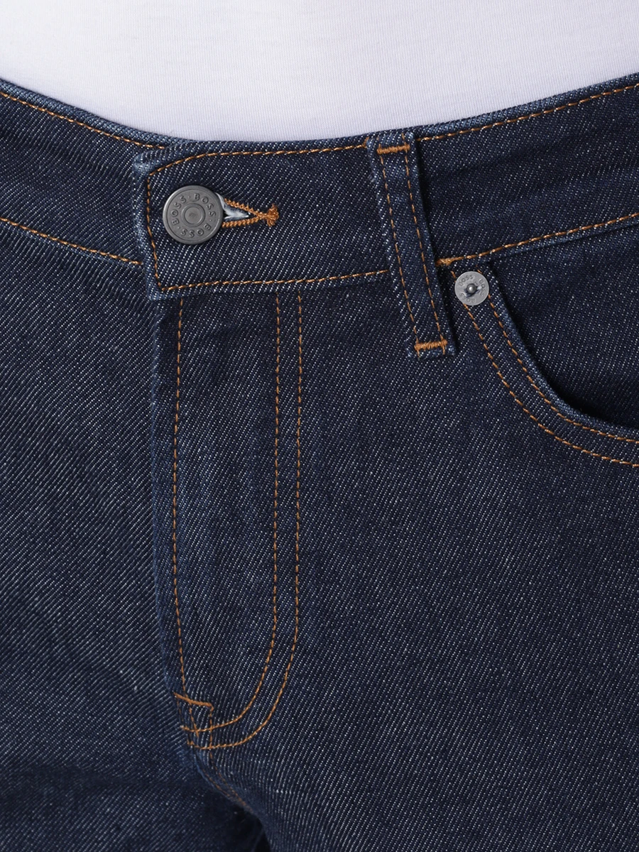 Джинсы Regular Fit хлопковые от BOSS за 16 900 рублей (цвет: деним ...