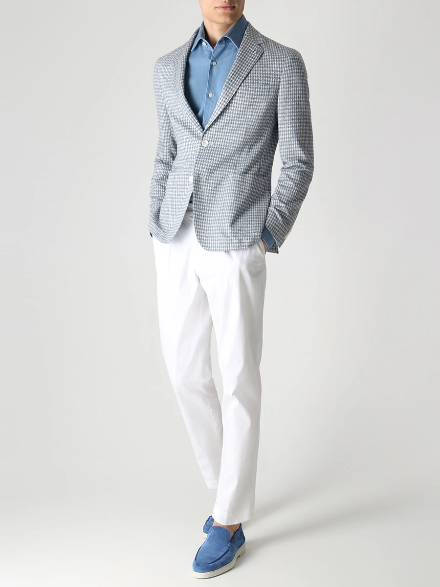 Пиджак Slim Fit в клетку