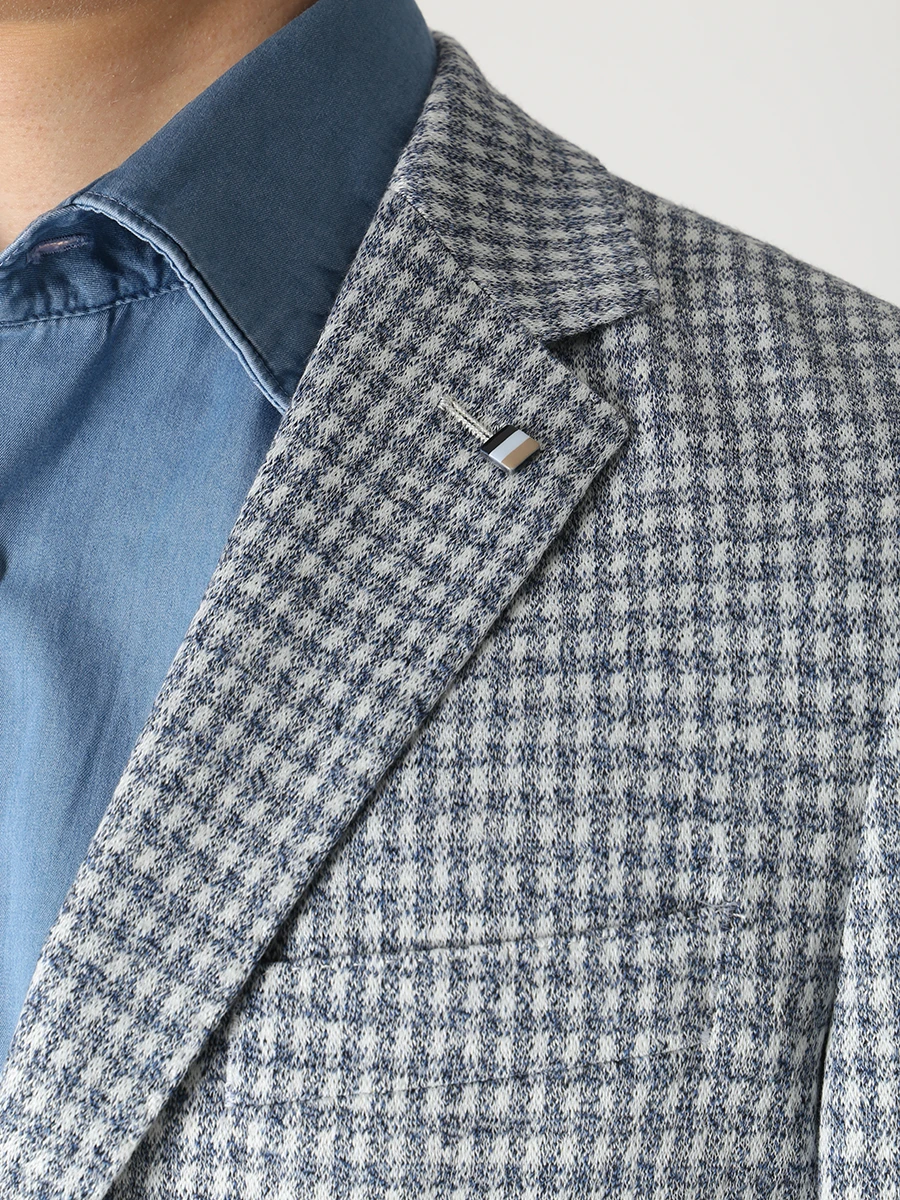 Пиджак Slim Fit в клетку