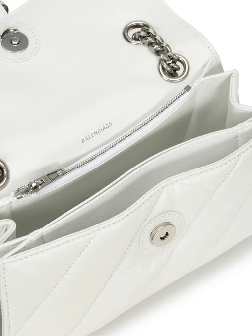 Сумка кожаная Crush BALENCIAGA