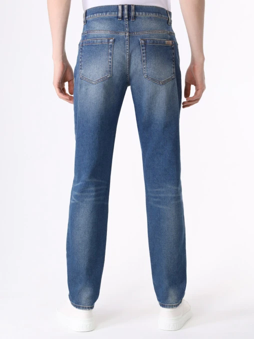 Джинсы Slim Fit хлопковые BALMAIN