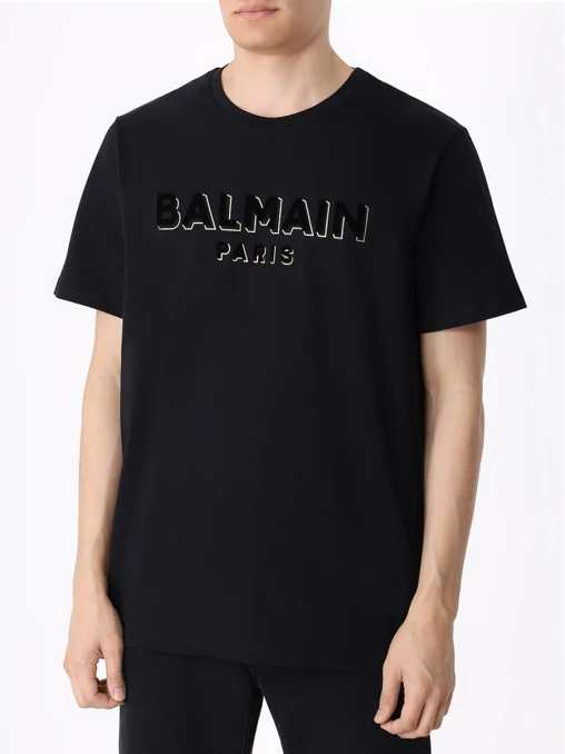 Футболка хлопковая BALMAIN