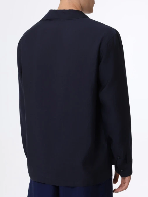 Рубашка Regular Fit из лиоцелла GIORGIO ARMANI