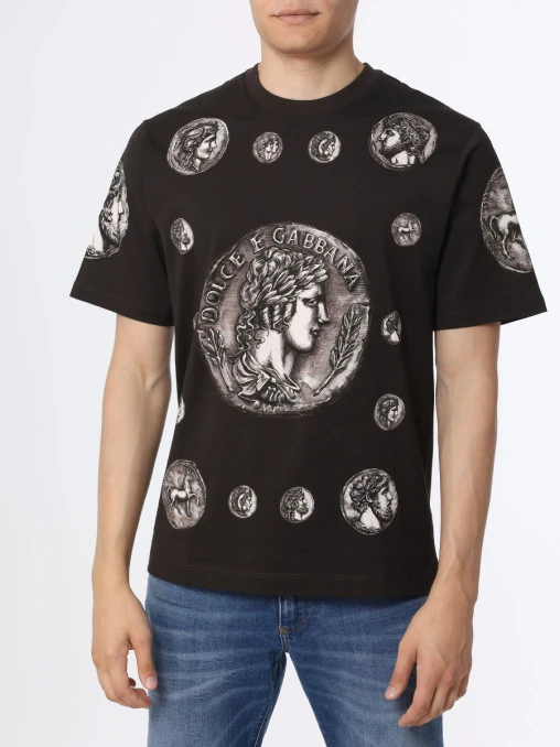 Футболка хлопковая DOLCE & GABBANA