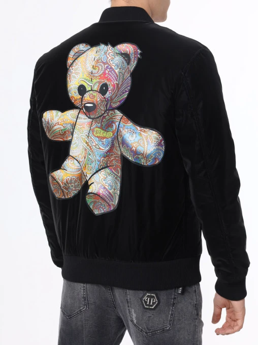 Бомбер с принтом PHILIPP PLEIN