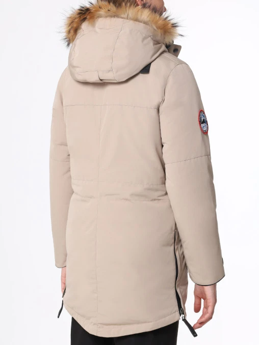 Пуховик однотонный ARCTIC EXPLORER