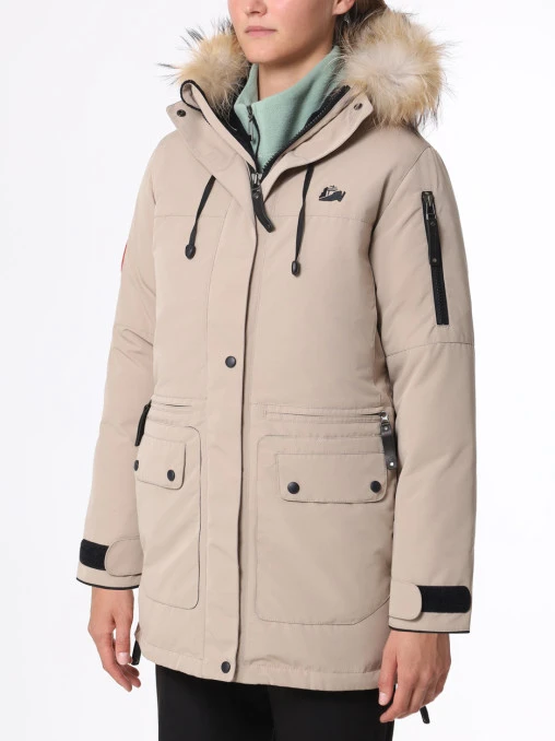 Пуховик однотонный ARCTIC EXPLORER