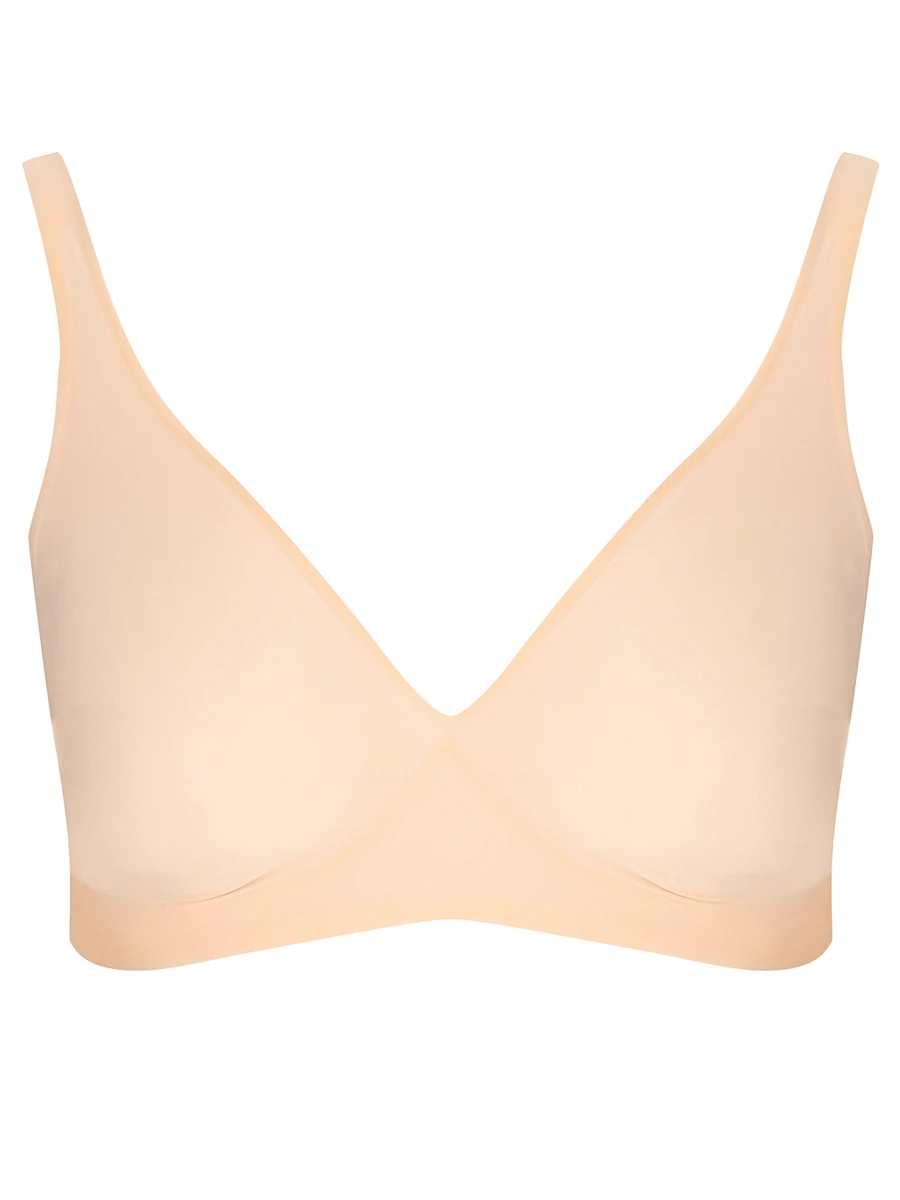 Бюстгальтер-барлетт однотонный