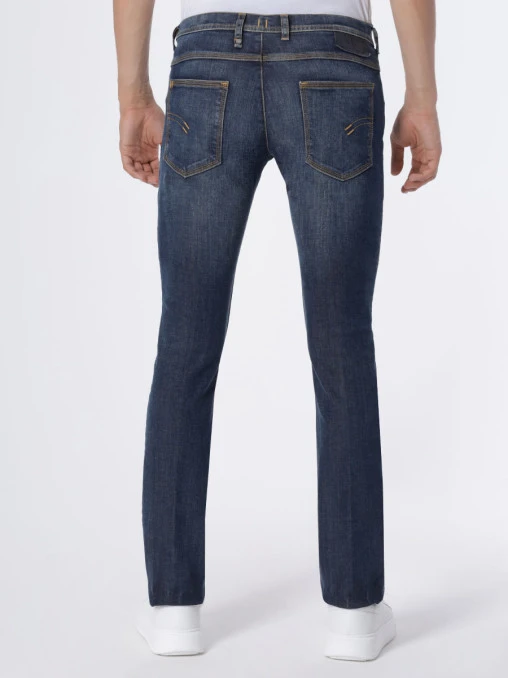 Джинсы Slim Fit хлопковые NEIL BARRETT