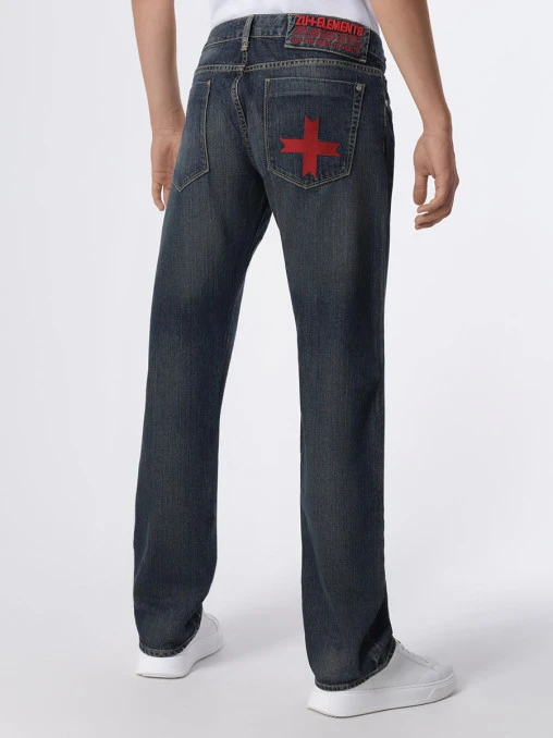 Джинсы Regular Fit хлопковые ZU ELEMENТS