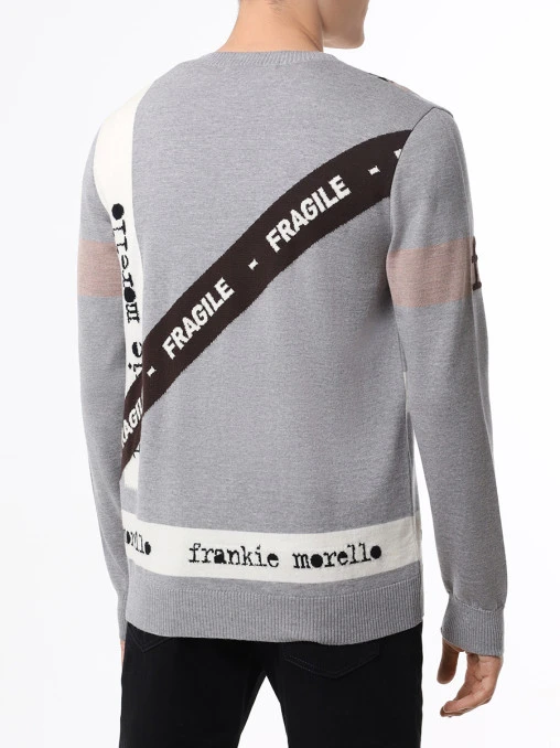 Пуловер шерстяной FRANKIE MORELLO