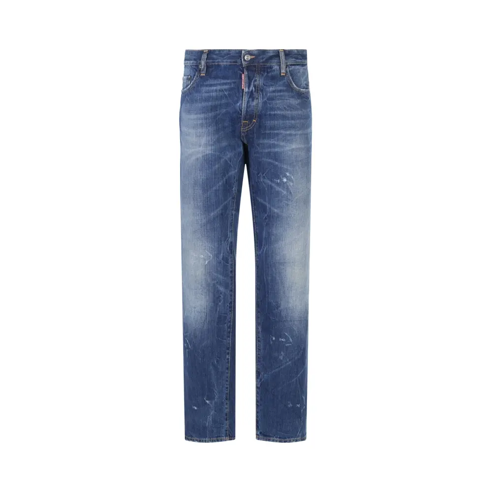 Джинсы Regular Fit хлопковые