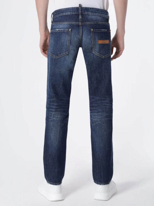 Джинсы Slim Fit хлопковые DSQUARED2