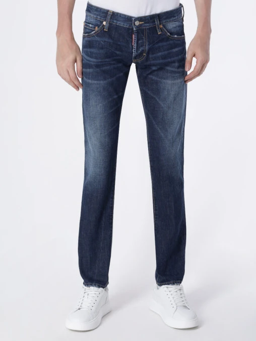 Джинсы Slim Fit хлопковые DSQUARED2